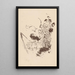 Conversation - Pierre Bonnard — framed artwork on a wall