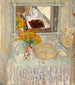 Kaptafel en spiegel - Pierre Bonnard — weergave van het kunstwerk
