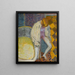 Vrouw die uit bad komt - Pierre Bonnard — ingelijst kunstwerk aan de muur