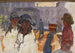 La Rue orgue de Barbarie - Pierre Bonnard — weergave van het kunstwerk