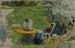 La Sieste au jardin - Pierre Bonnard — weergave van het kunstwerk