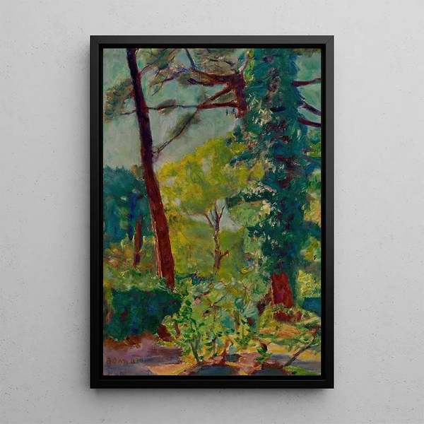Het park - Pierre Bonnard — ingelijst kunstwerk aan de muur