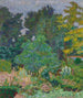 Het tuin van Vernon - Pierre Bonnard — weergave van het kunstwerk