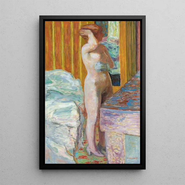Nu staand - Pierre Bonnard — ingelijst kunstwerk aan de muur