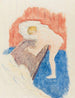 Nu La Baignoire - Pierre Bonnard — weergave van het kunstwerk