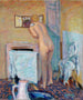 Nu devant un miroir - Pierre Bonnard — weergave van het kunstwerk