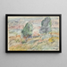 Landschap van Vernon - Pierre Bonnard — ingelijst kunstwerk aan de muur