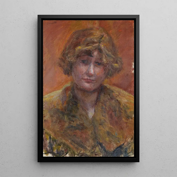 Portret van jonge vrouw bestudeerd - Pierre Bonnard — ingelijst kunstwerk aan de muur
