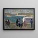 Le Golfe brumeux Ciel de Mistral - Pierre Bonnard — ingelijst kunstwerk aan de muur