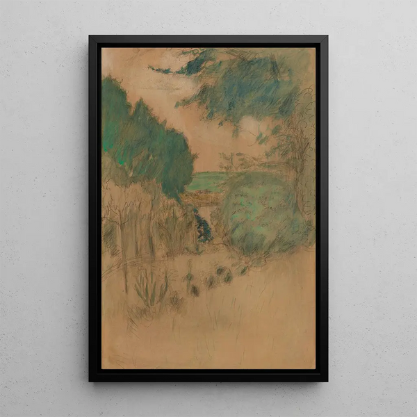 Vue de Vernon - Pierre Bonnard — ingelijst kunstwerk aan de muur