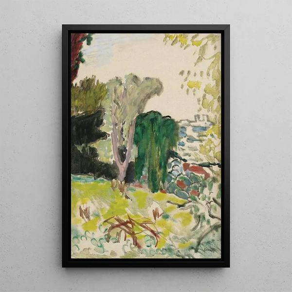 Vue sur Antibes - Pierre Bonnard — ingelijst kunstwerk aan de muur