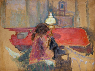 Pierre Bonnard - Woman with a Lamp.webp