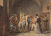 Jeanne d'Arc gevangen in Rouen - Pierre Henri Révoil — weergave van het kunstwerk