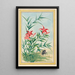 Chinese Plants Painting Pl035 - Pierre Joseph Buchoz — framed artwork on a wall