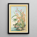Plants of China Pl097 - Pierre Joseph Buchoz — framed artwork on a wall
