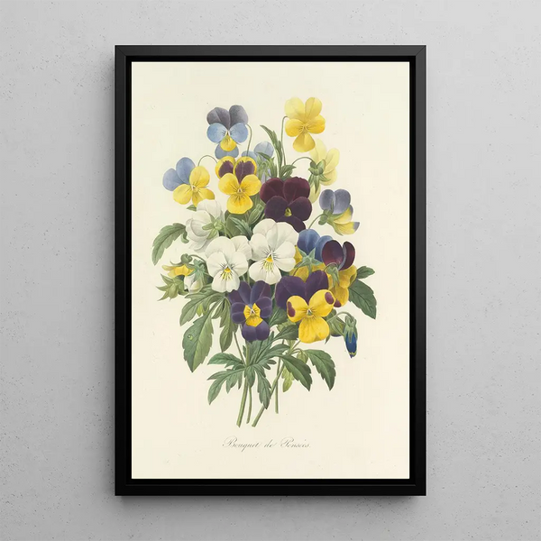 Choix des plus belles fleurs pl 067 - Pierre Joseph Redouté — ingelijst kunstwerk aan de muur