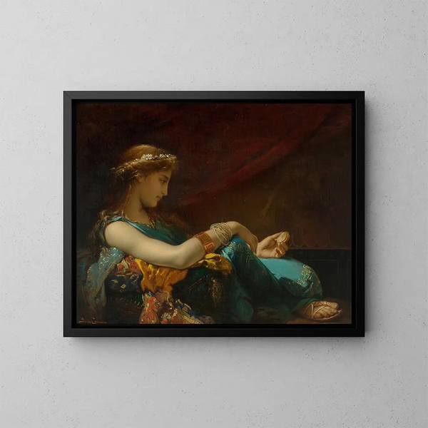 Souvenir - Pierre Olivier Joseph Coomans — framed artwork on a wall