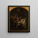 De Dood van Sint Louis - Pierre Paul Léon Glaize — ingelijst kunstwerk aan de muur