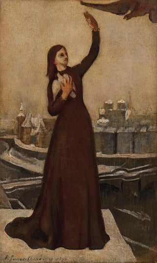 Pierre Puvis de Chavannes - tude pour Le Pigeon voyageur.webp
