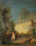 Feest van de nacht in de Tuileries op 10 juni 1867 ter gelegenheid van het bezoek van buitenlandse vorsten aan de wereldtentoonstelling - Pierre Tétar van Elven — weergave van het kunstwerk