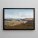 Uitzicht op een alpijns landschap - Pierre Thuillier — ingelijst kunstwerk aan de muur