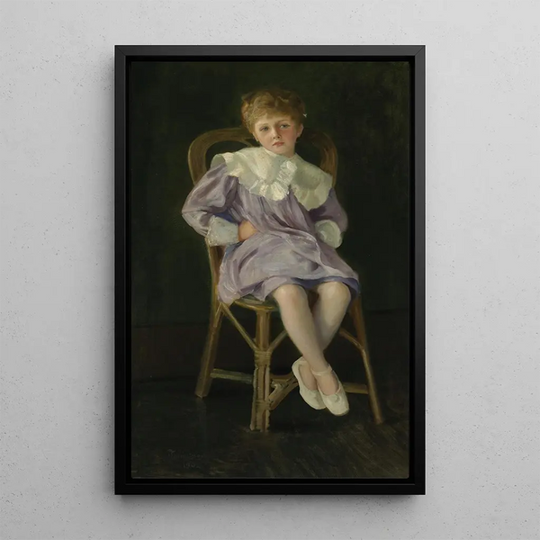 Portret van Anthony Eden, 1e graaf van Avon 1897-1977 kind - Pierre Troubetzkoy — ingelijst kunstwerk aan de muur