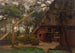 Boerderijgevel - Piet Mondrian — weergave van het kunstwerk