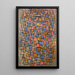 Composition - Piet Mondrian — framed artwork on a wall