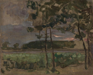 Piet Mondrian - Field with Young Trees in the Foreground.webp