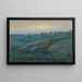 Zuidelijke kustlandschap met palmbomen - Piet Mondrian — ingelijst kunstwerk aan de muur