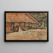 zijaanzicht van een boerderij nabij Winterswijk - Piet Mondrian — ingelijst kunstwerk aan de muur
