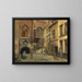 L'ancienne halle aux bouchers d'Anvers - Piet Verhaert — ingelijst kunstwerk aan de muur