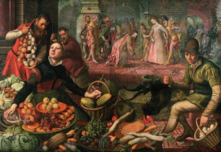 Pieter Aertsen - Christ and the Woman taken in Adultery.webp