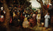Het Toespraak van Johannes de Doper - Pieter Bruegel de Oude — weergave van het kunstwerk