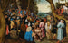 Sint-Jan de Doper predikt voor de menigten in de woestijn - Pieter Brueghel de Jonge — weergave van het kunstwerk