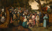 Sint-Jan de Doper predikt - Pieter Brueghel de Jonge — weergave van het kunstwerk