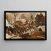 L'Adoratie der wijzen - Pieter Brueghel de Jonge — ingelijst kunstwerk aan de muur