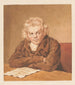 Portret van Lourens van Schaick zittend aan een tafel terwijl hij leest - Pieter Christoffel Wonder — weergave van het kunstwerk