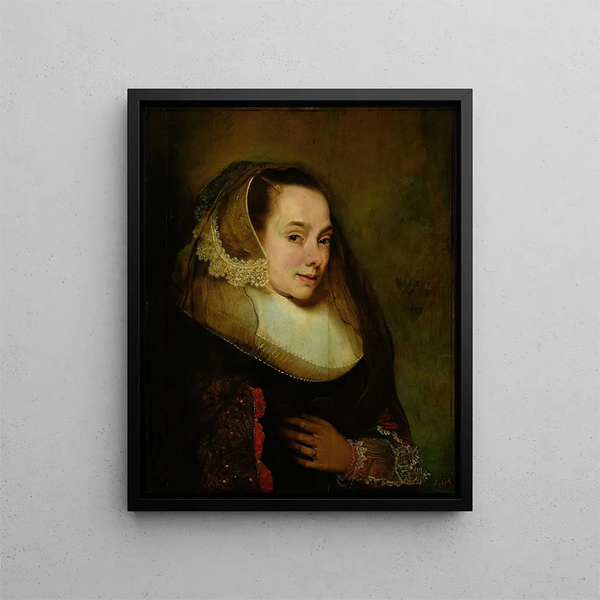 Pieter Claesz Soutman - Portrait of a young woman.webp