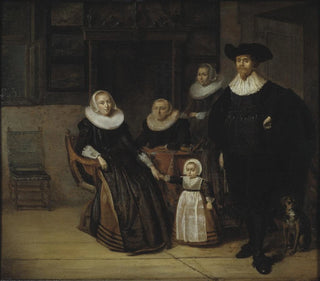 Pieter Codde - Portrait of a Family.webp