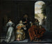 Een muziekfeest - Pieter de Hooch — weergave van het kunstwerk