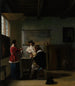 La Visite - Pieter de Hooch — weergave van het kunstwerk