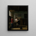 La Visite - Pieter de Hooch — ingelijst kunstwerk aan de muur