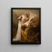 Het Offer van Isaak - Pieter Fransz de Grebber — ingelijst kunstwerk aan de muur