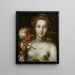 Venus en Cupido - Pieter Isaacsz — ingelijst kunstwerk aan de muur