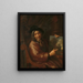 Zelfportret - Pieter Jansz. van Asch — ingelijst kunstwerk aan de muur