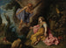 Hagar en de Engel - Pieter Lastman — weergave van het kunstwerk