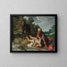 De Goede Samaritaan - Pieter Lastman — ingelijst kunstwerk aan de muur