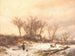 Winterlandschap - Pieter Lodewijk Francisco Kluyver — weergave van het kunstwerk