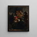 Verwerping van Sint-Pieter - Pieter Molyn — ingelijst kunstwerk aan de muur